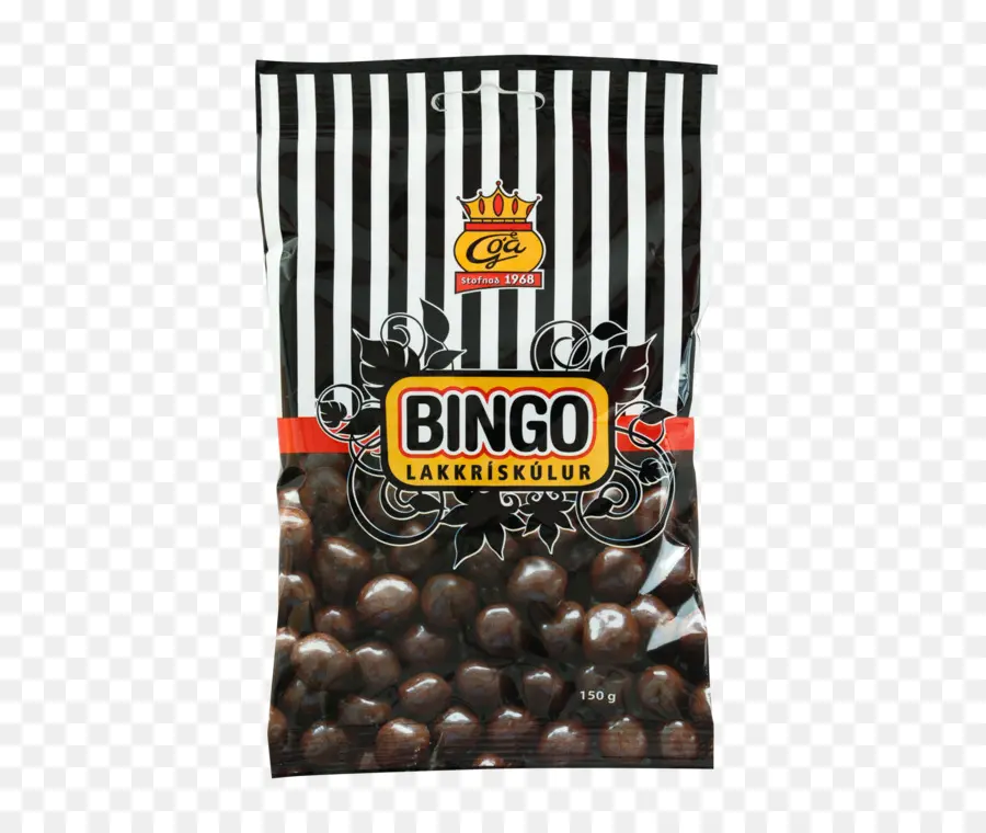 Bingo Lakkriskúlur，Bonbons PNG