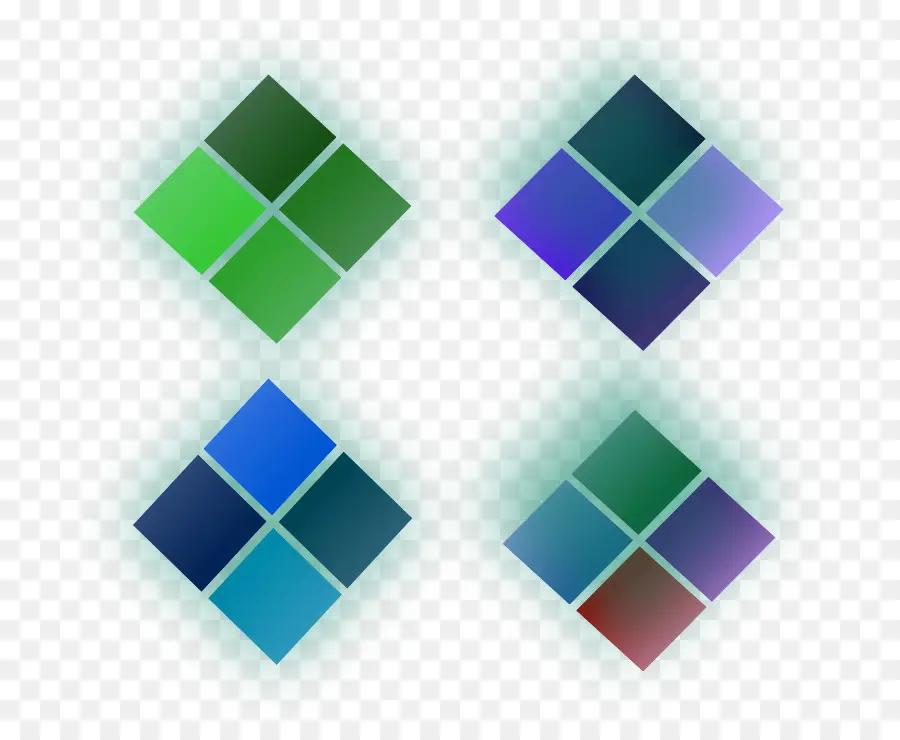 Formes De Diamant，Coloré PNG