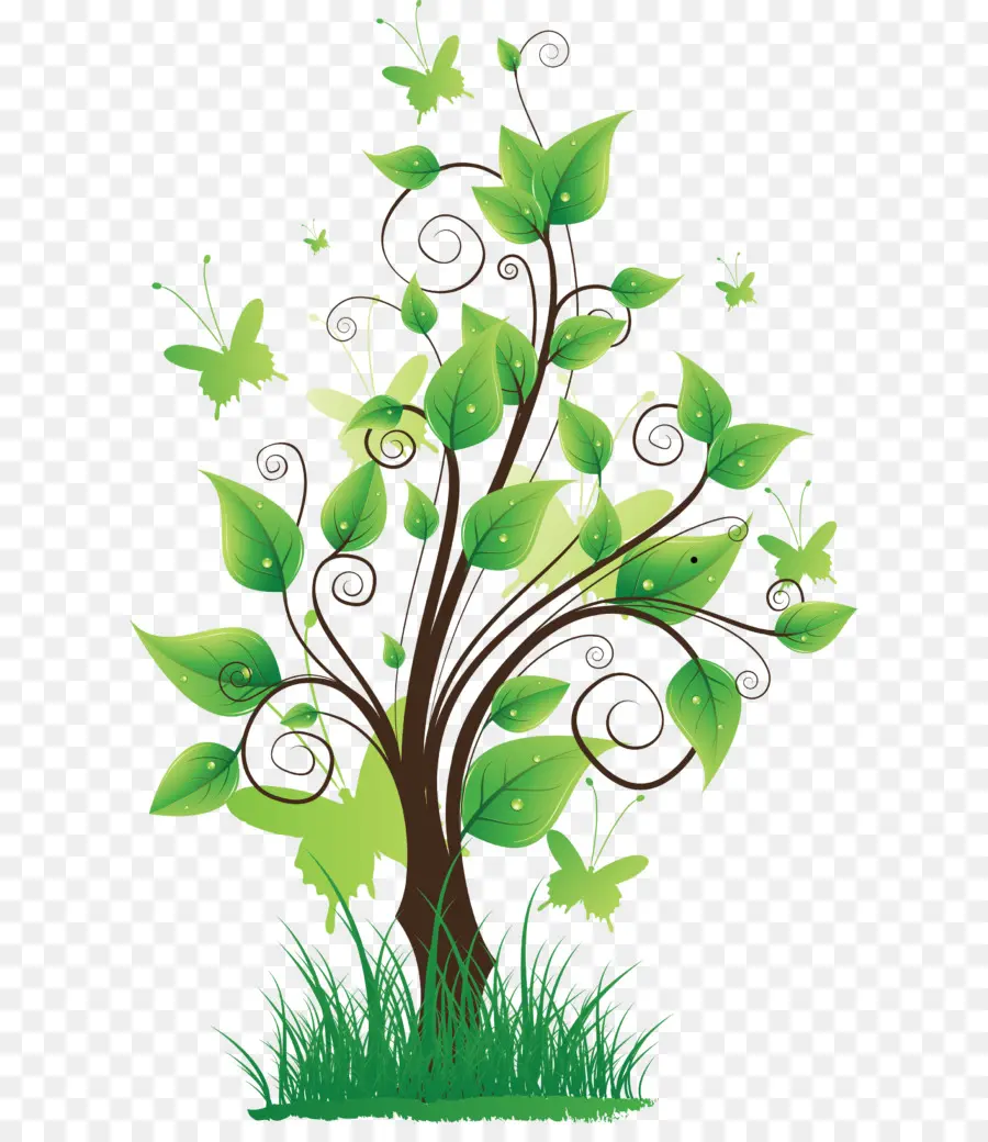 Arbre Vert，Feuilles PNG