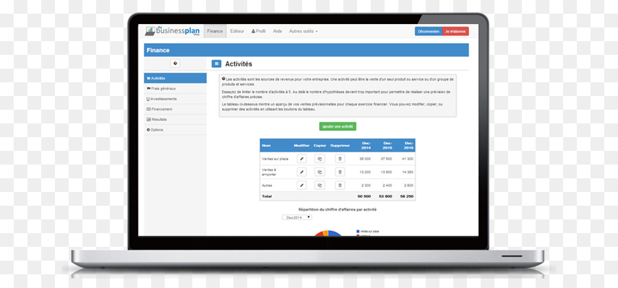 Plan D Affaires，Le Logiciel D Ordinateur PNG