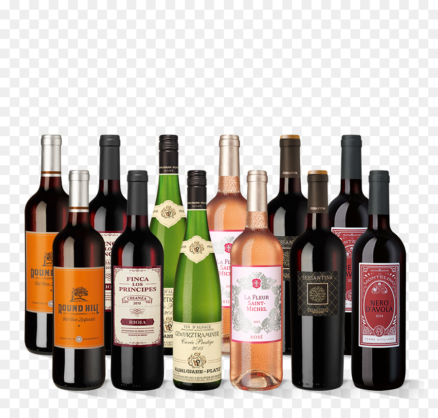 Bouteilles De Vin，Alcool PNG