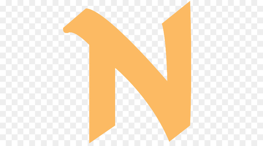 Lettre N，Bleu PNG