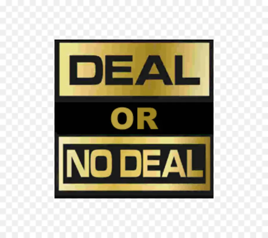 Logo Deal Ou No Deal，Jeu Télévisé PNG