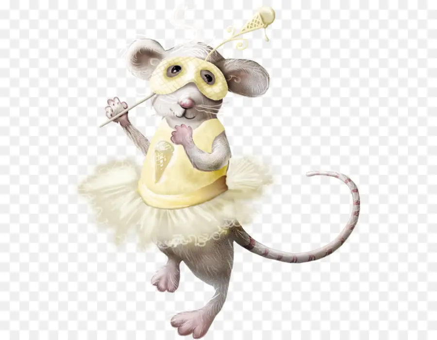 Souris En Costume，Mignon PNG