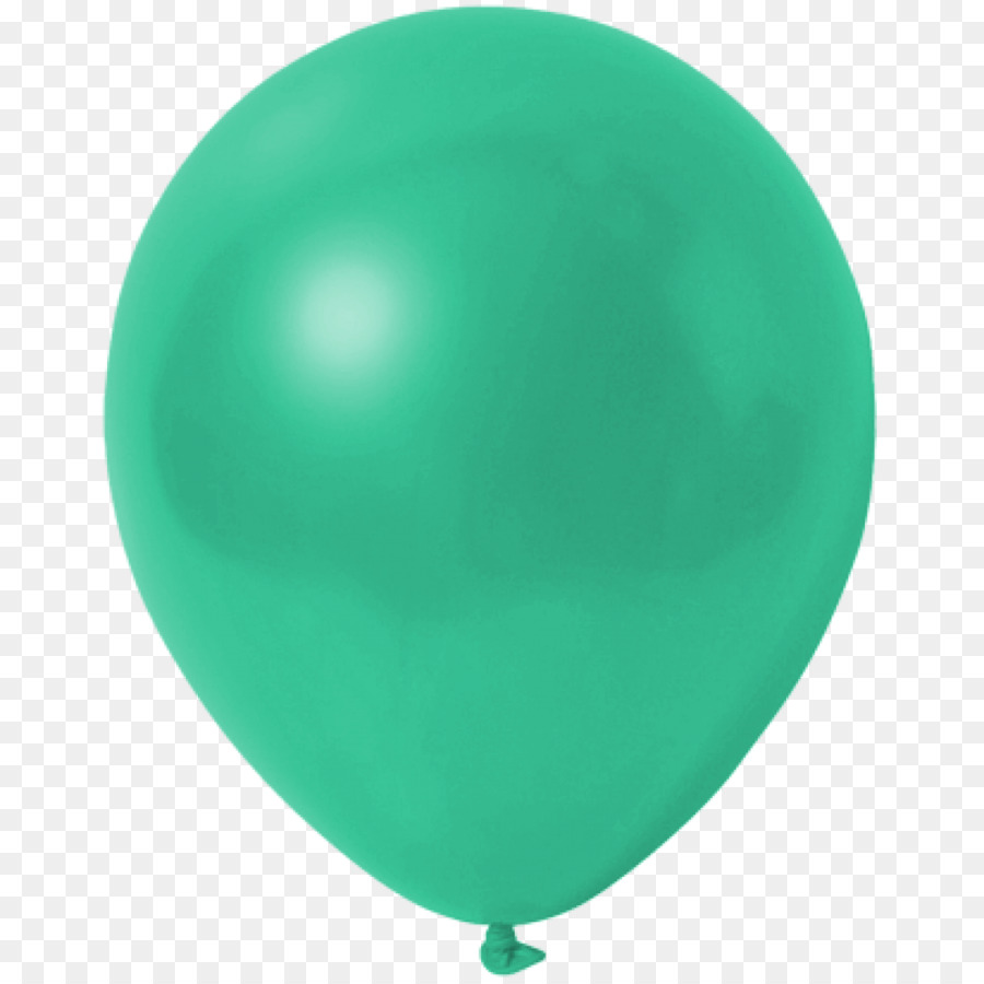 Ballons Verts，Hélium PNG