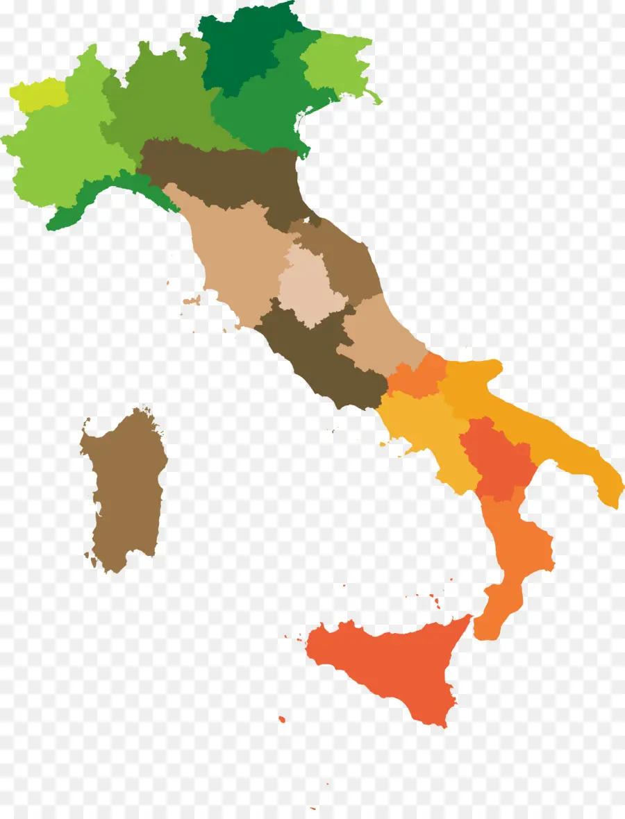 Le Nord De L Italie，Italie Carte PNG