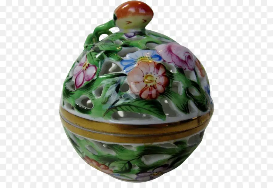 Boîte Décorative，Porcelaine PNG