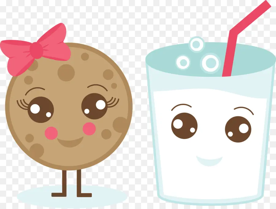 Biscuit Et Lait，Dessin Animé PNG