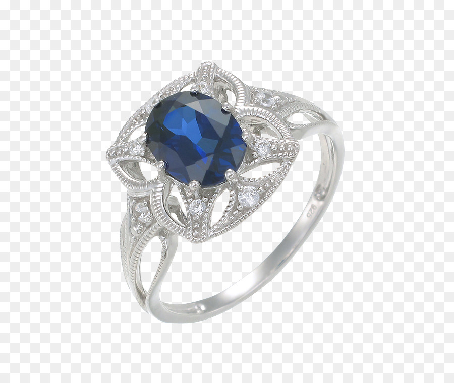 Bague Saphir，Gemme PNG