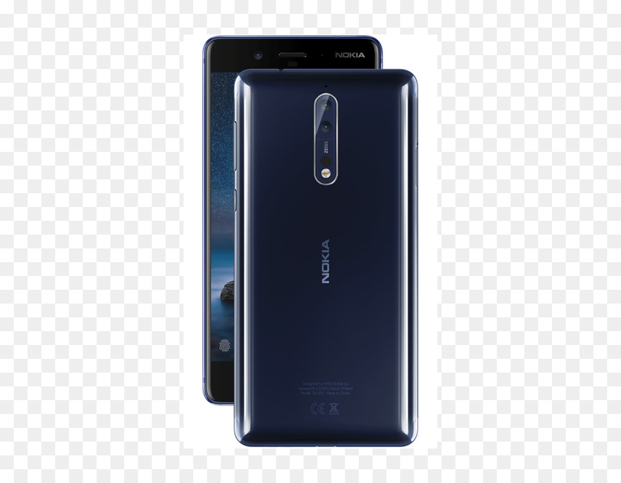 Nokia 8 Double De 64 Go 4g Lte Bleu Trempé Ta1052 Déverrouillé，Nokia 8 Simfree Smartphone Acier PNG