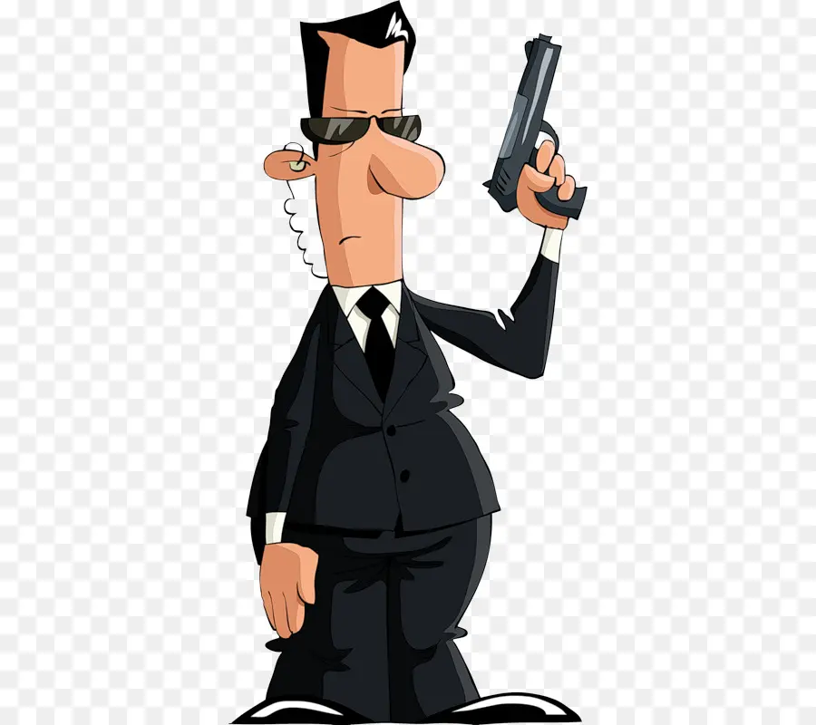 Agent De Dessin Animé，Costume PNG