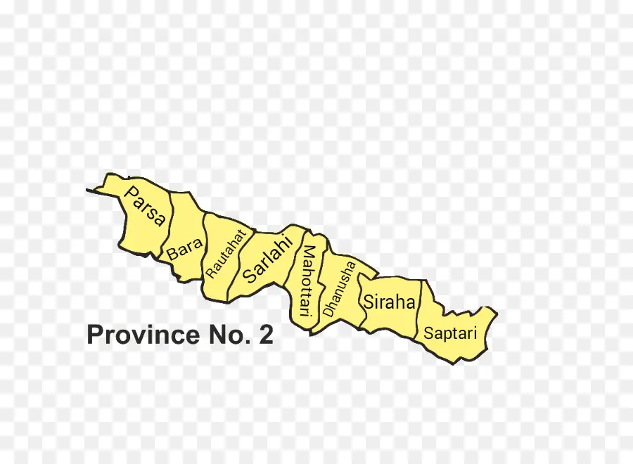 Carte De La Province N 2，Région PNG