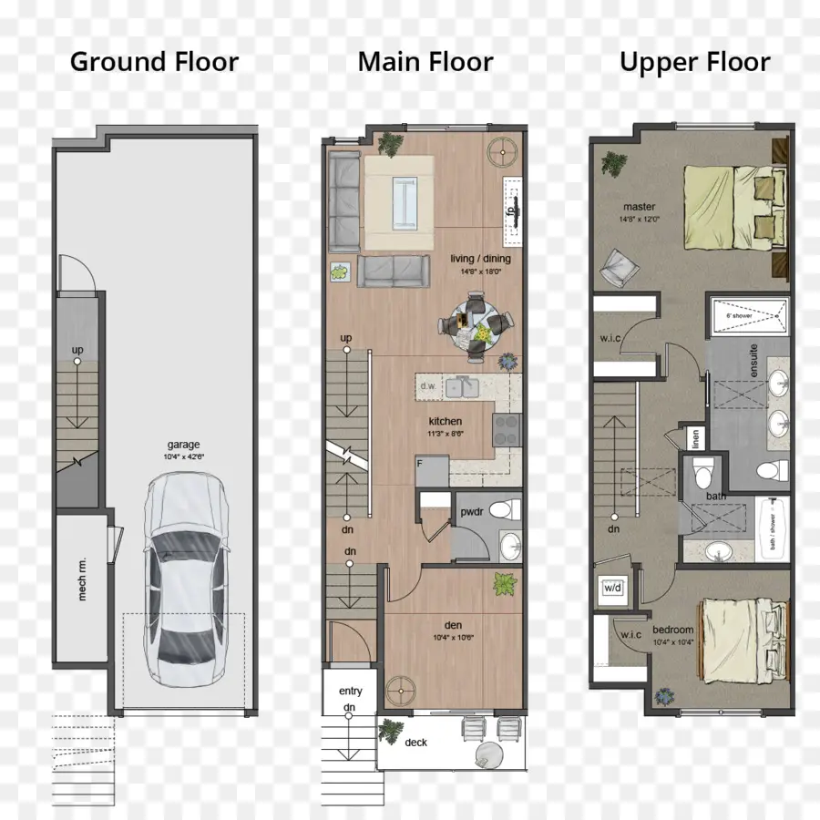 Plan D'étage De La Maison，Plan PNG