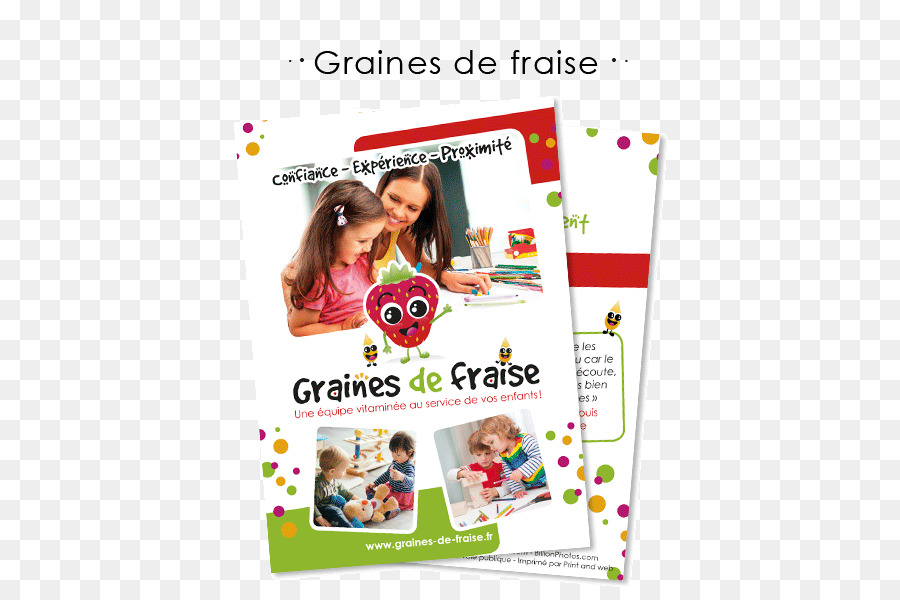 Graines De Fraise Garde Children À Domicile，Flyer PNG