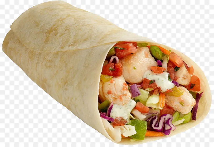 Wrap Au Poulet，Tortilla PNG