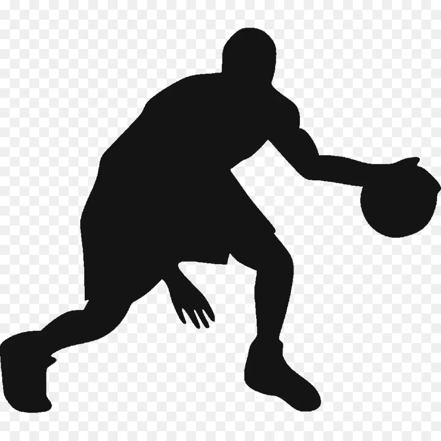 Silhouette De Basket Ball，Basket Ball PNG