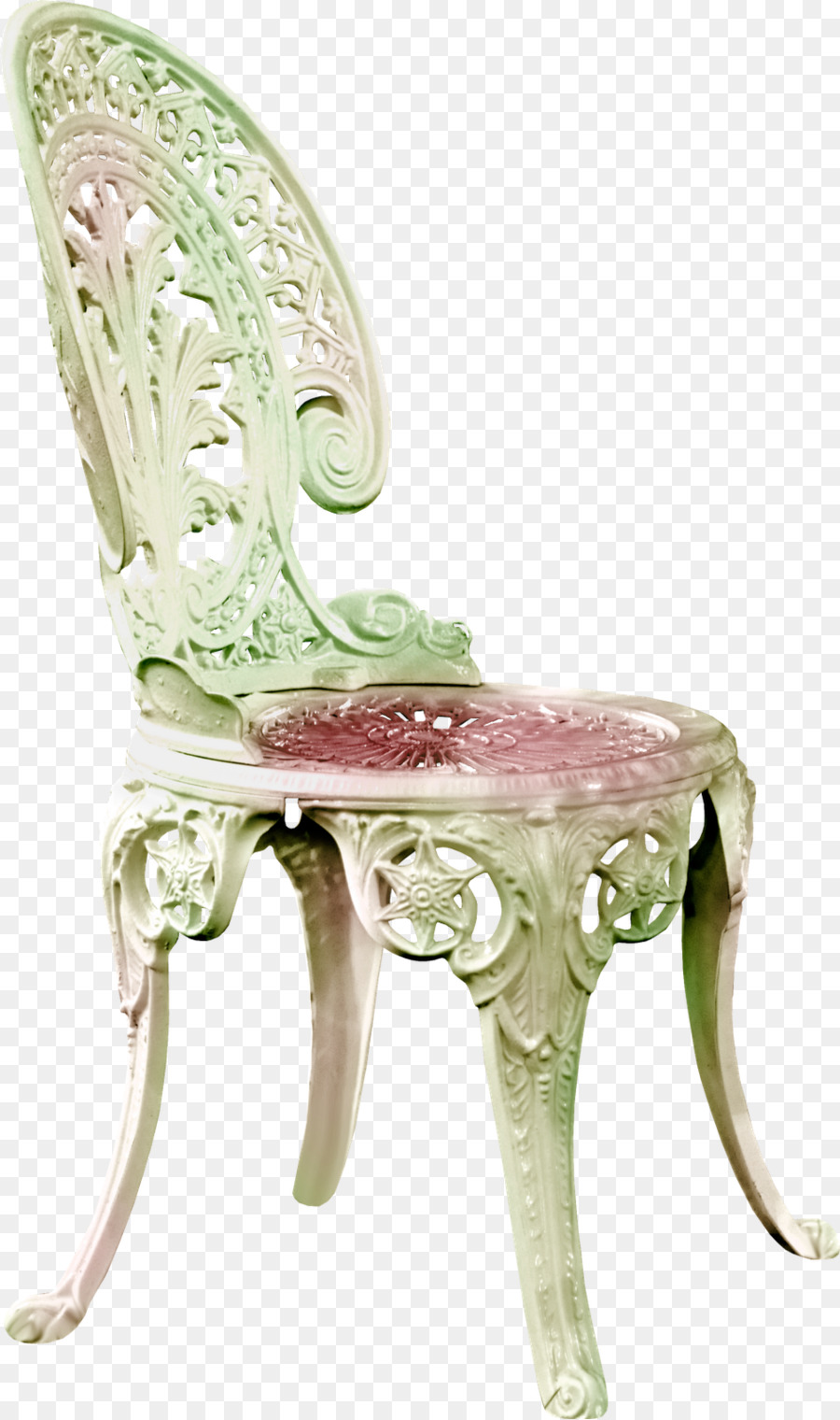 Chaise Vintage，Orné PNG