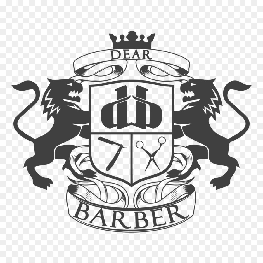 Logo De Barbier，Coiffeur PNG