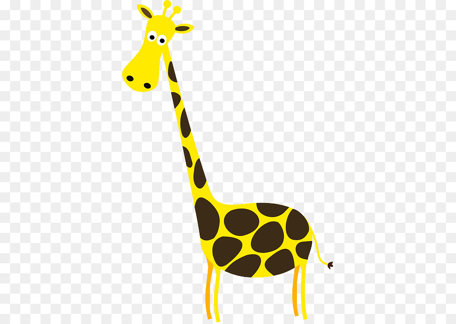 Girafe De Dessin Animé，Long Cou PNG