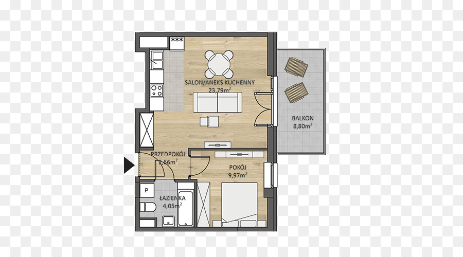 Plan D'étage，Chambres PNG