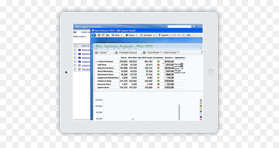 Cognos，Organisation PNG