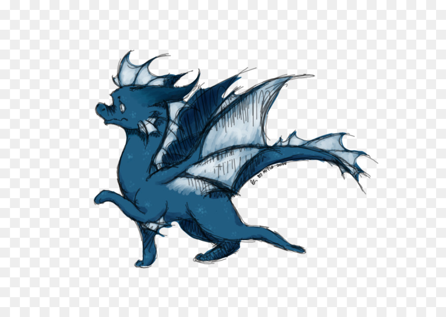 Dragon Bleu，Ailes PNG