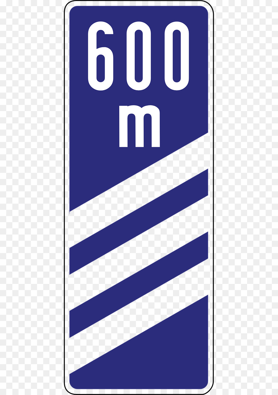 Signe De Distance，600m PNG