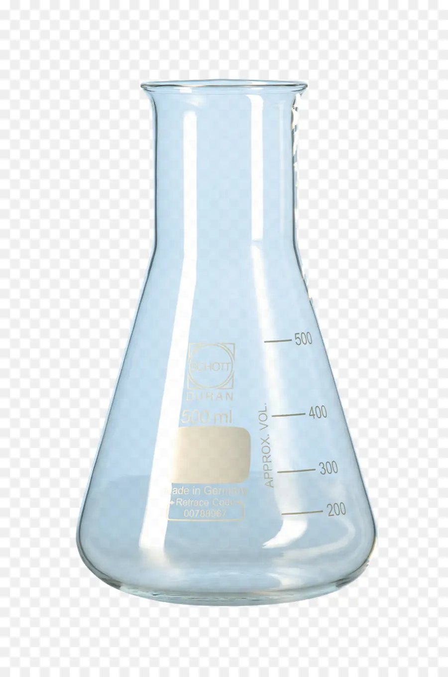 Fiole D'erlenmeyer，Verrerie PNG