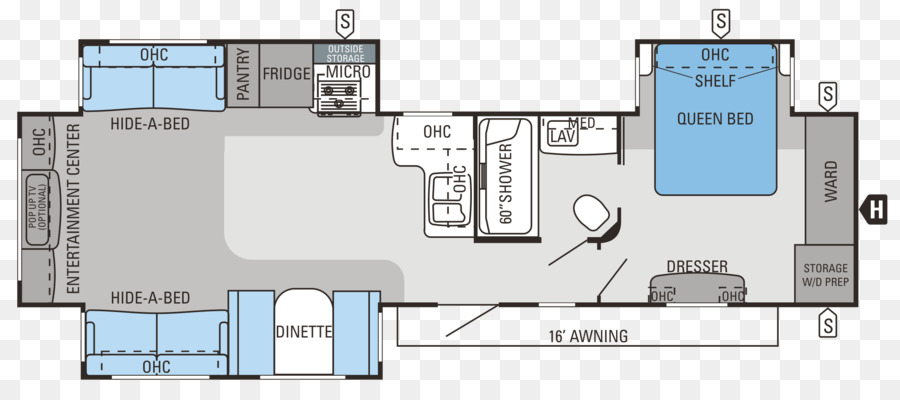 Rv Direct Amérique，Plan D étage PNG