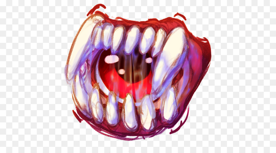 Bouche De Monstre，Dents PNG