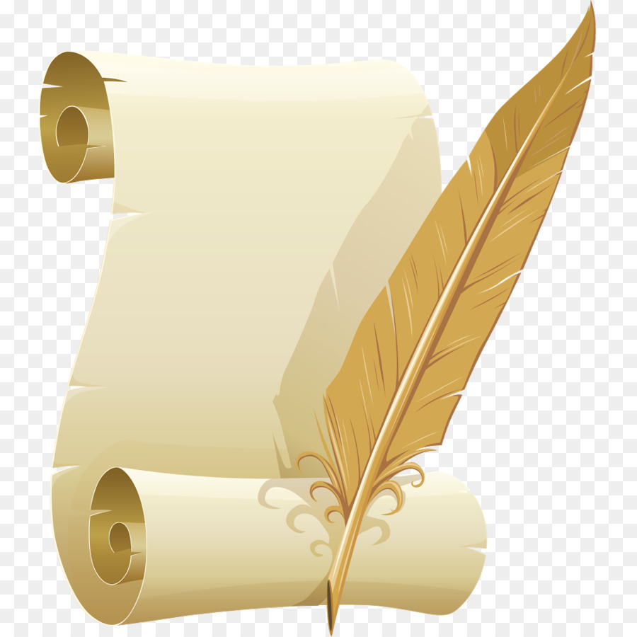 Parchemin Et Plume，Papier PNG