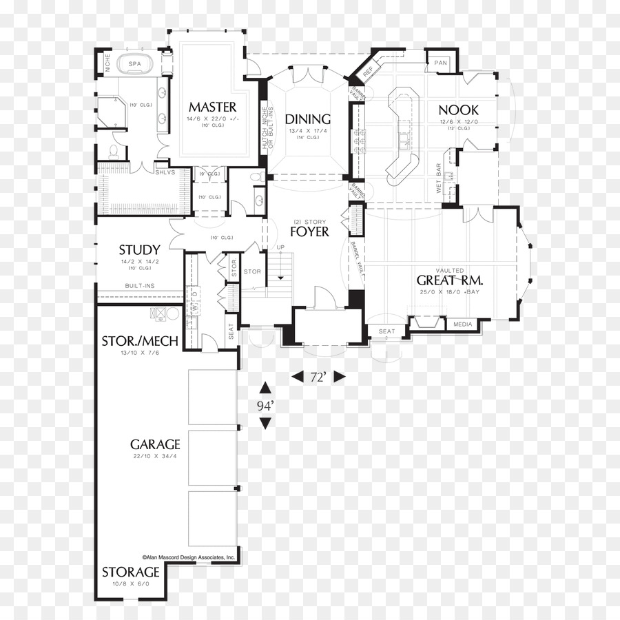 Plan De Maison，Chambres PNG