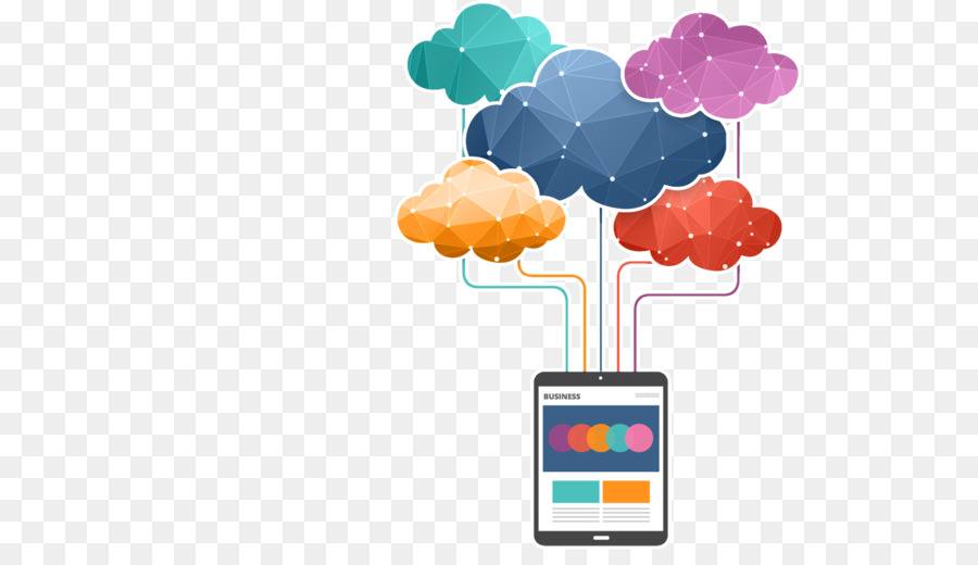 Le Cloud Computing，Service D Hébergement Web PNG