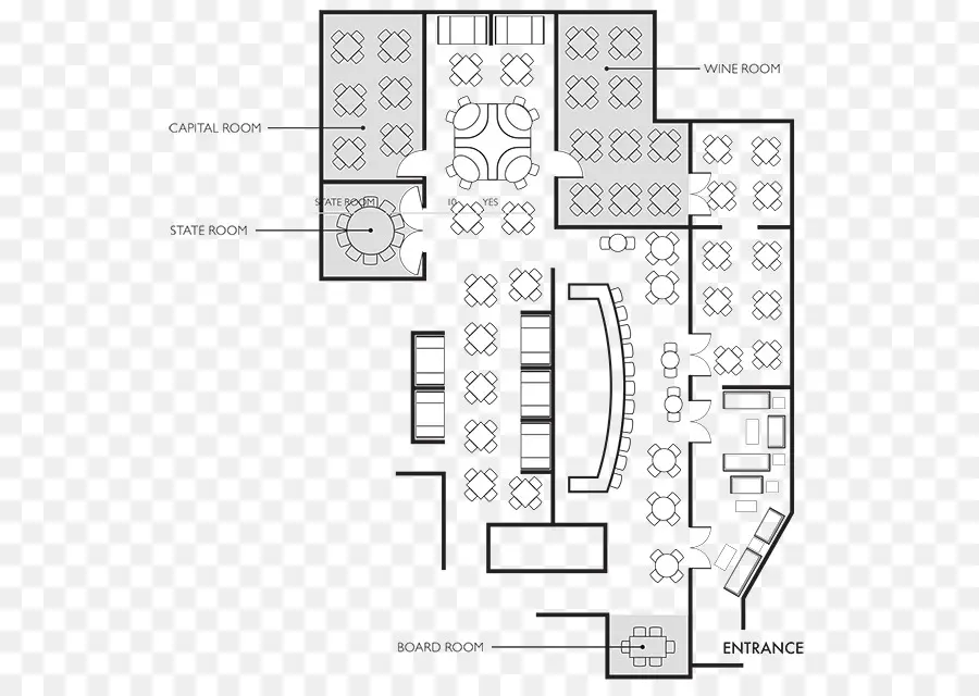 Plan D'étage，Chambres PNG