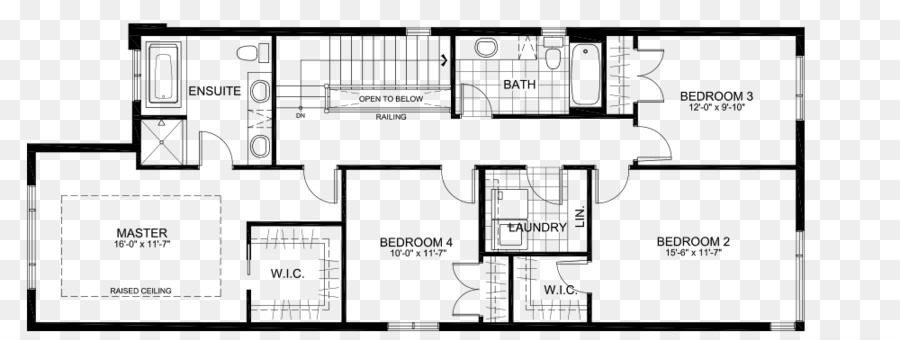 Plan D'étage，Maison PNG