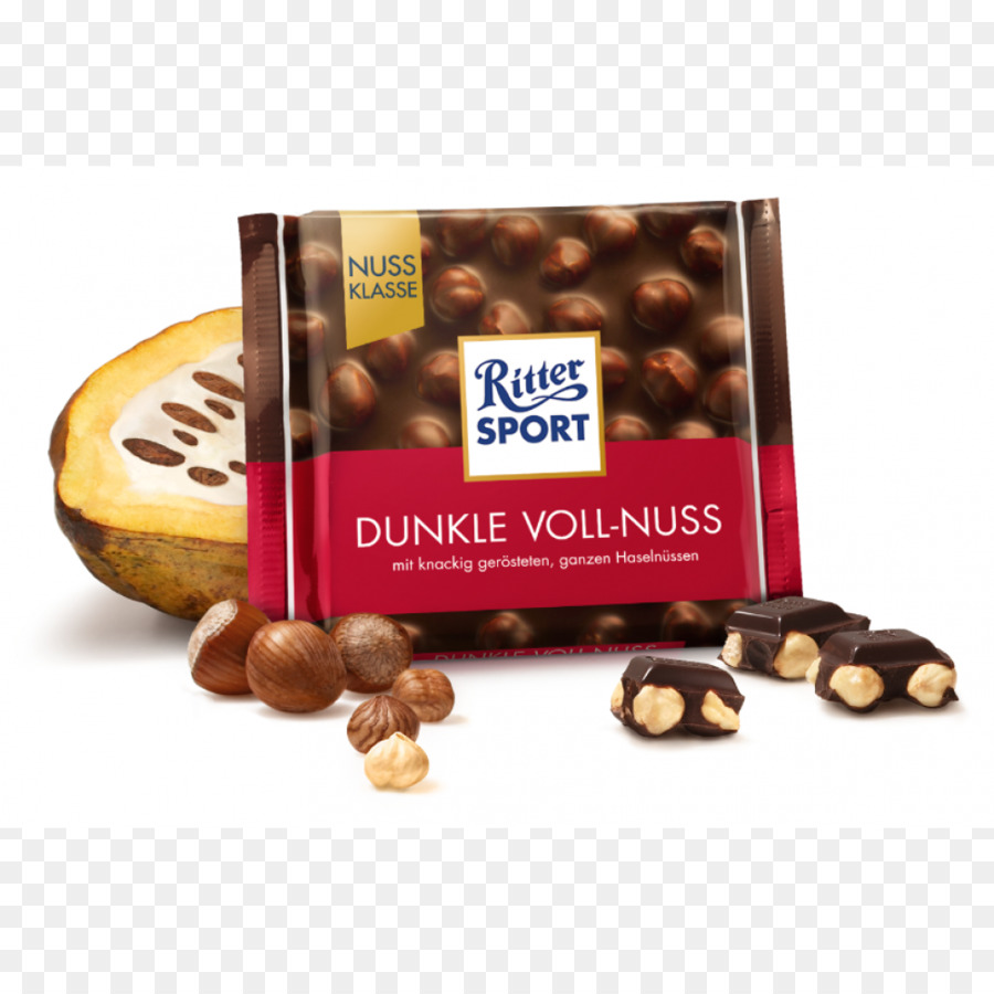 Chocolat Ritter Sport，Chocolat PNG