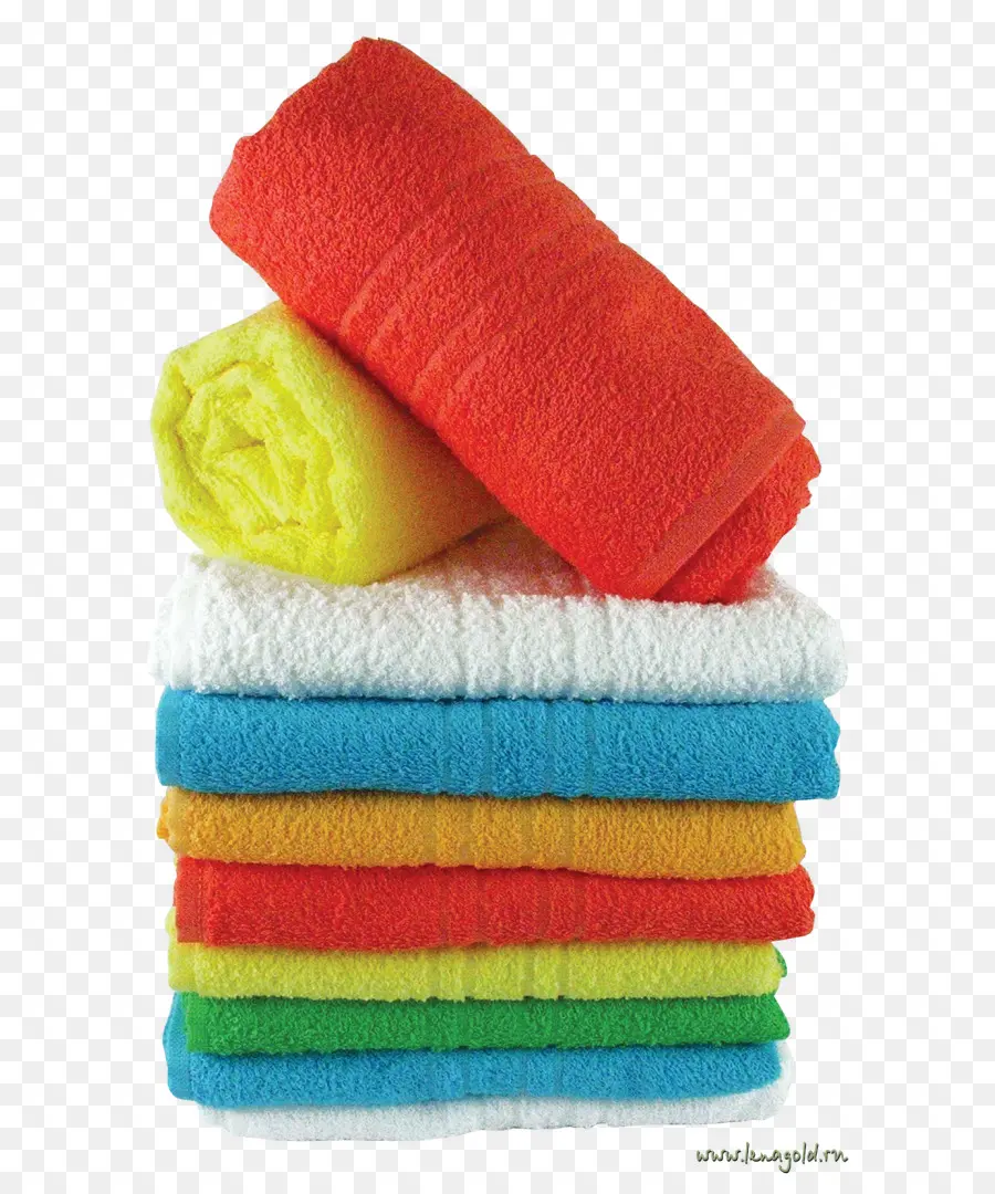 Serviettes Colorées，Bain PNG