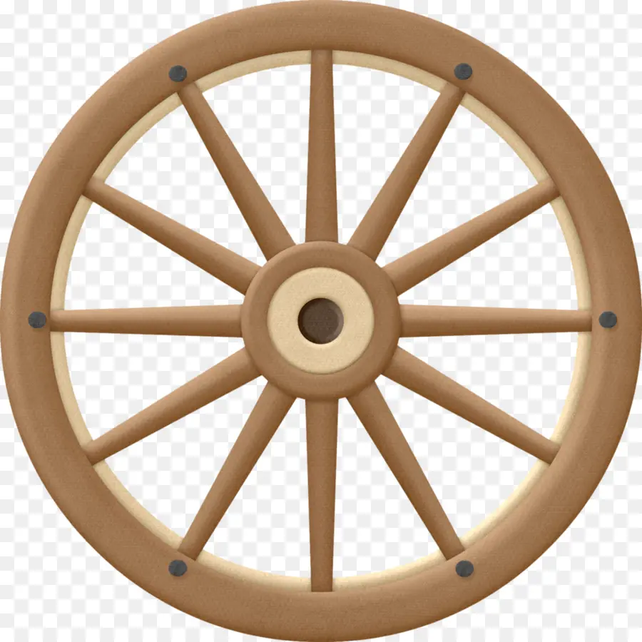 Roue En Bois，Panier PNG