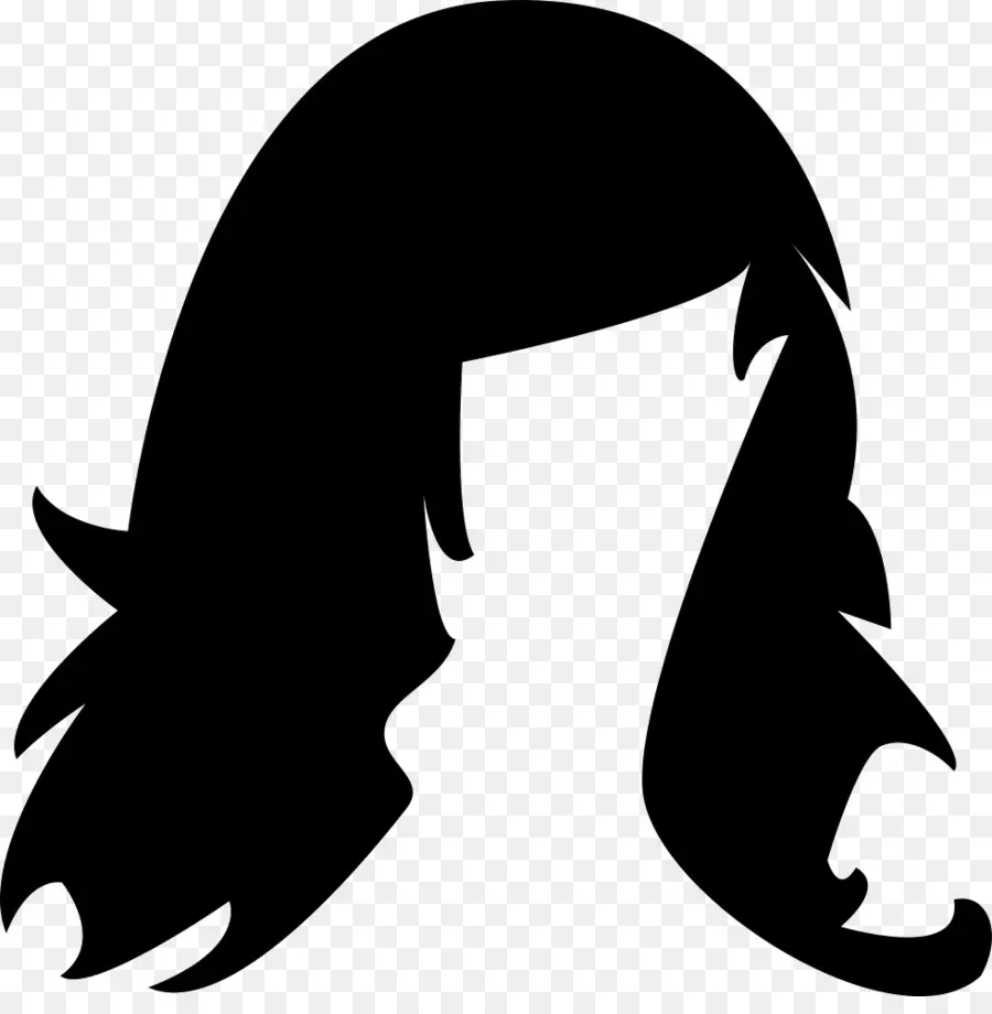 Silhouette De Cheveux，Coiffure PNG