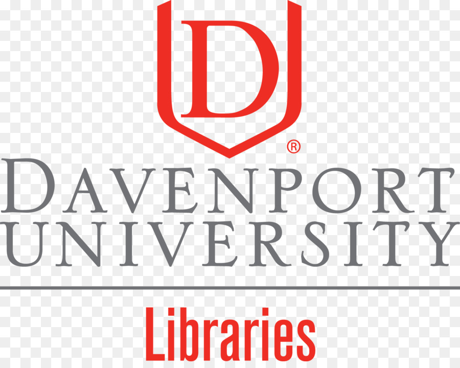 Logo De L'université De Davenport，Bibliothèques PNG