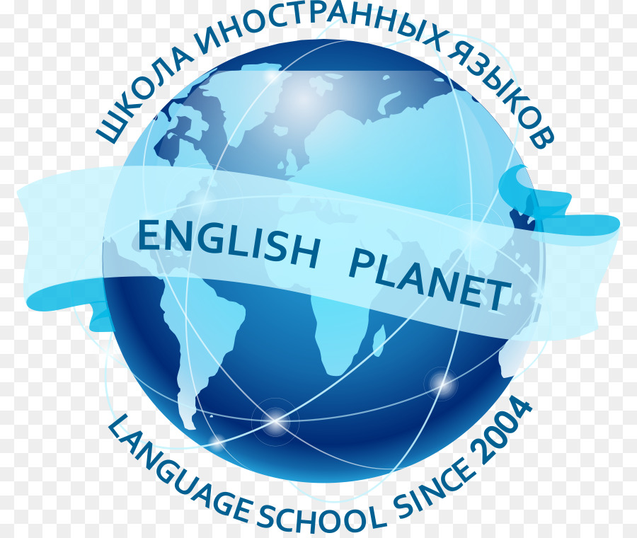 Logo，Anglais Planète PNG