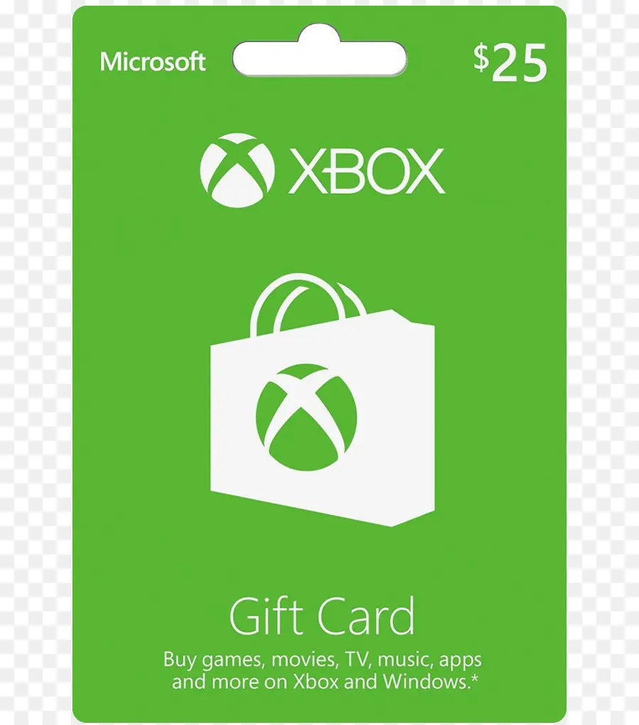 Carte Cadeau Xbox，Microsoft PNG