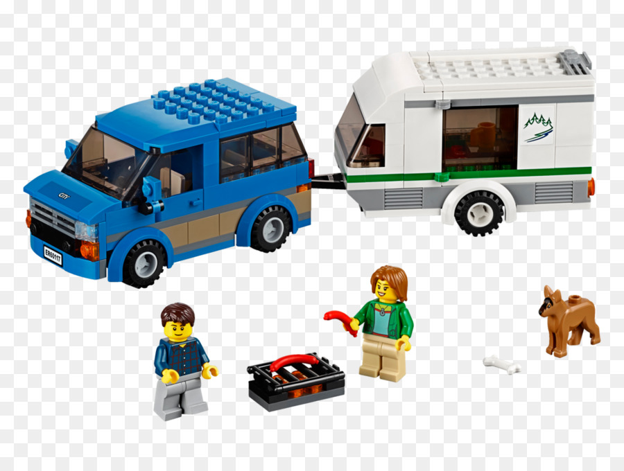 Lego 60117 De La Ville De Van Caravane，Lego PNG