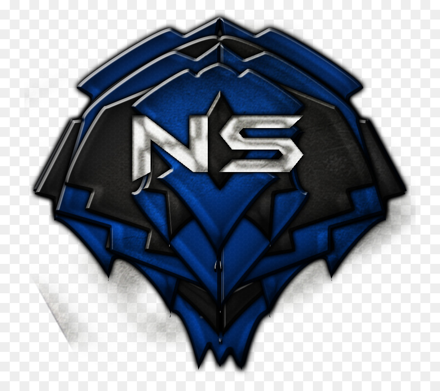 Logo N É，Bleu PNG