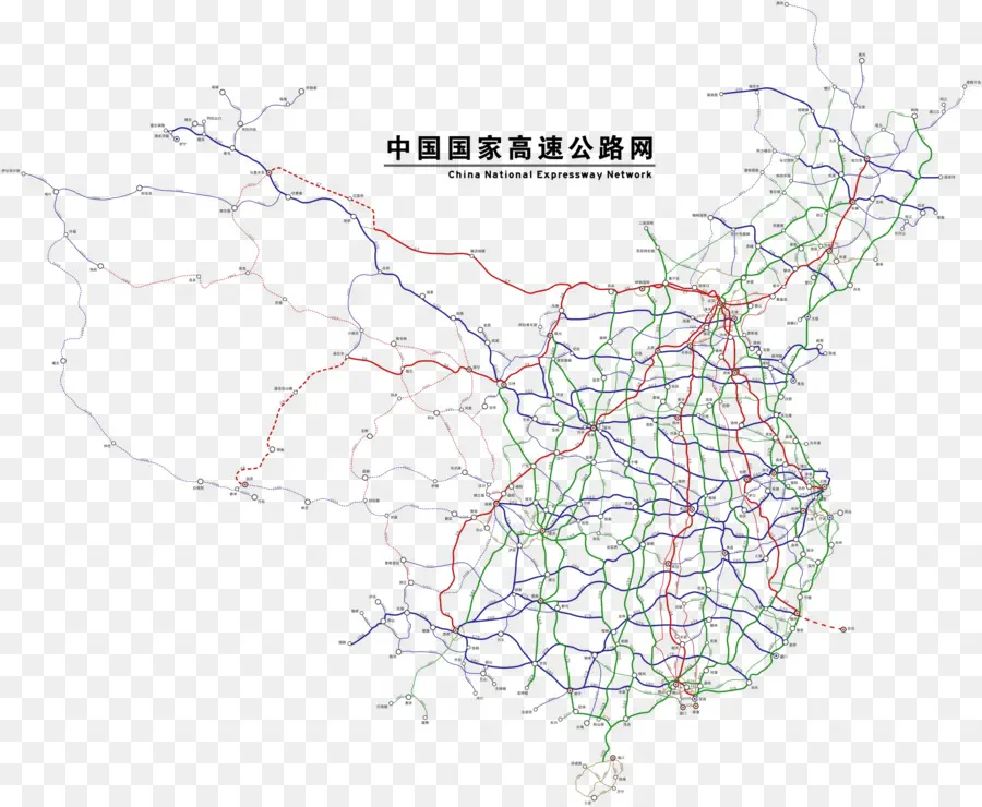 Autoroutes De Chine，Chine PNG