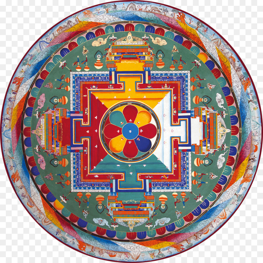 Mandalas，Coloré PNG