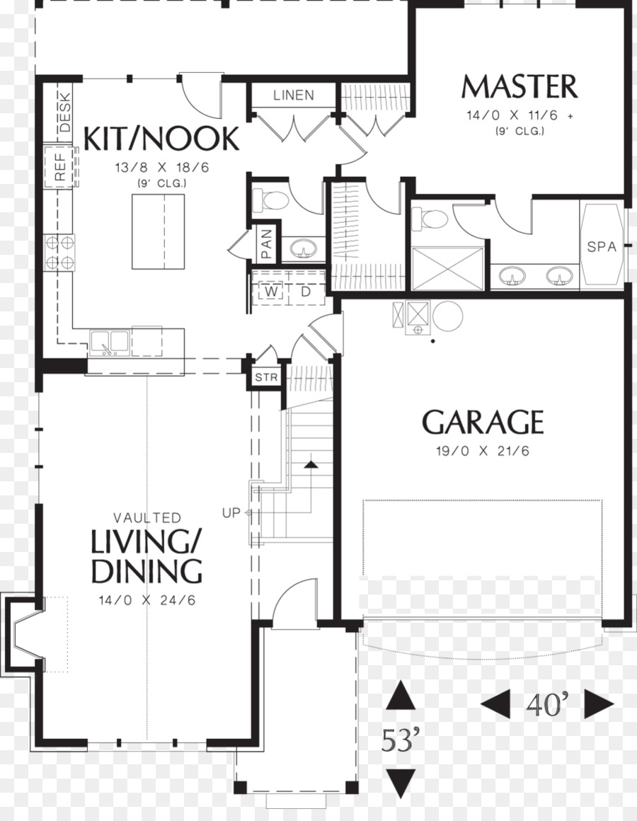 Plan D étage，Plan De Maison PNG