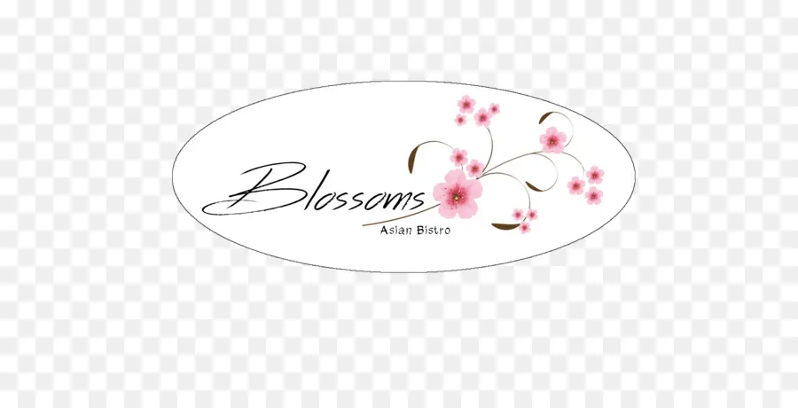 Logo De Fleurs，Bistrot Asiatique PNG