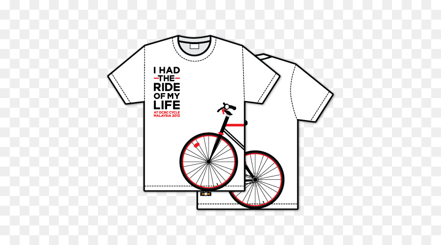 T Shirt，Roues à Vélo PNG