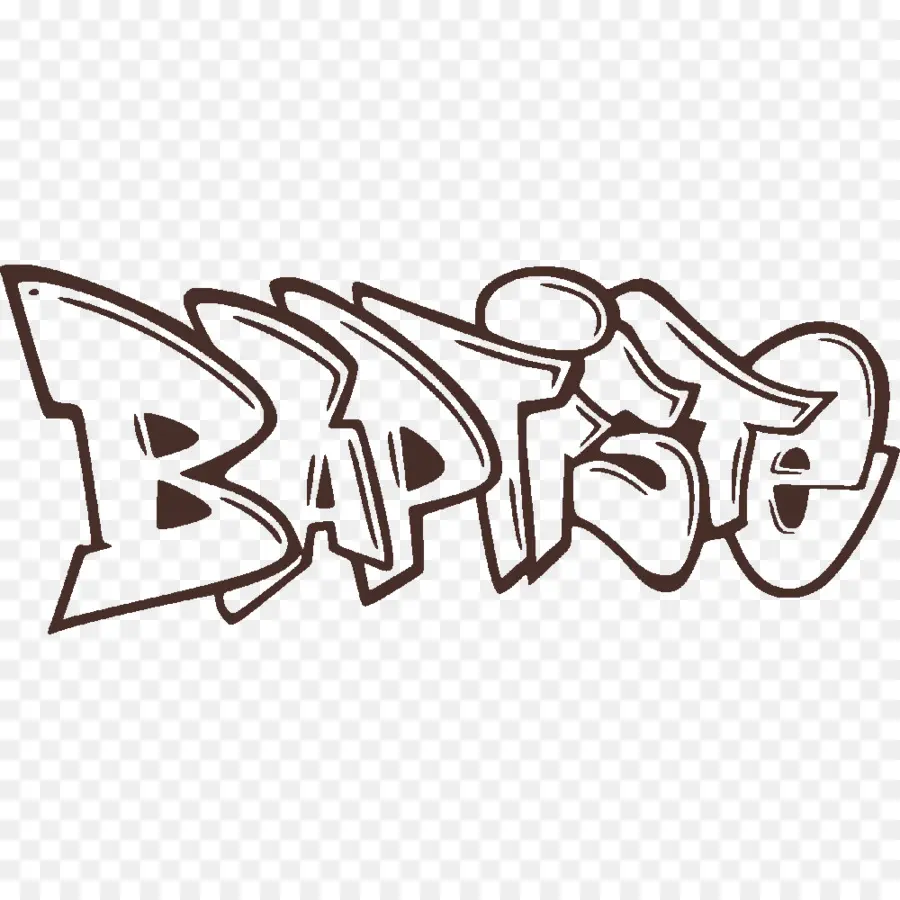 Baptiste Graffiti，Art De Rue PNG